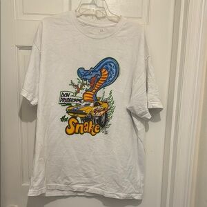 NWOT Hot wheels Red Line Club Don Prudhomme The Snake T-shirt Size XL
